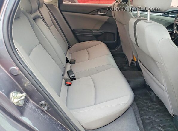 19XFC1F35GE012106 2016 HONDA CIVIC Silver Widok tylnych siedzeń
