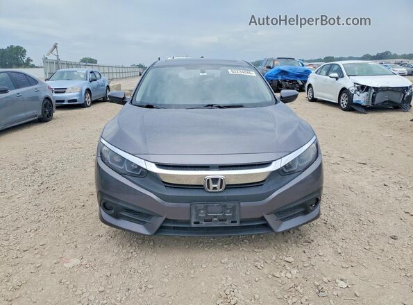 19XFC1F35GE012106 2016 HONDA CIVIC Silver Widok z przodu