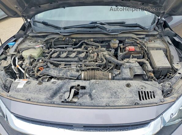 19XFC1F35GE012106 2016 HONDA CIVIC Silver Widok wnętrza z tyłu