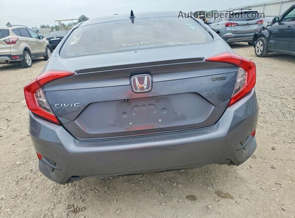 19XFC1F35GE012106 2016 HONDA CIVIC Silver Widok z tyłu