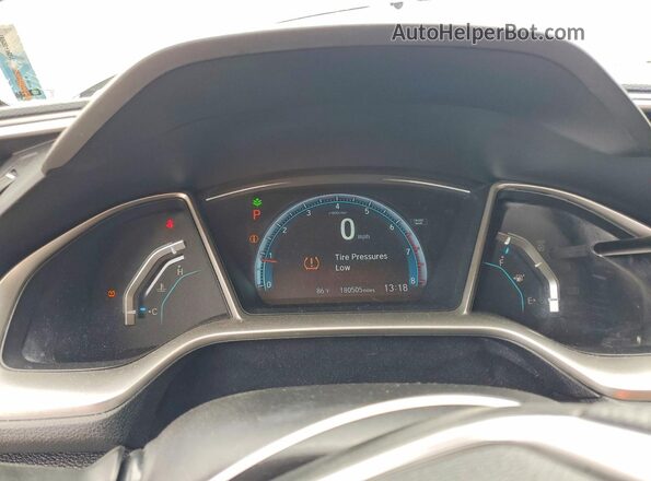 19XFC1F35GE012106 2016 HONDA CIVIC Silver Widok zestawu wskaźników