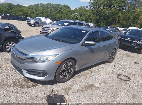 19XFC1F35GE025258 2016 HONDA CIVIC Silver Передня ліва чверть