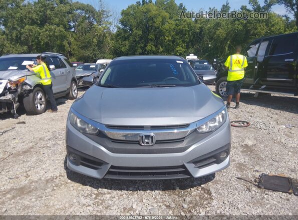 19XFC1F35GE025258 2016 HONDA CIVIC Silver Вид щитка приладів