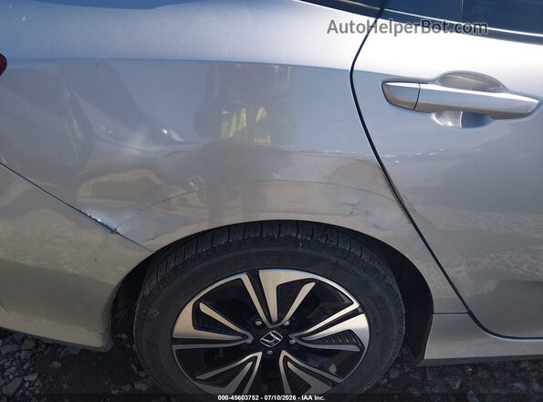 19XFC1F35GE025258 2016 HONDA CIVIC Silver Вид спереду