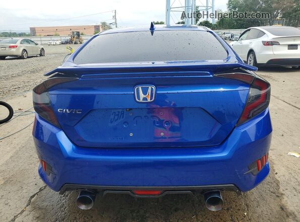 19XFC1F35JE201006 2018 HONDA CIVIC Синий Вид сзади