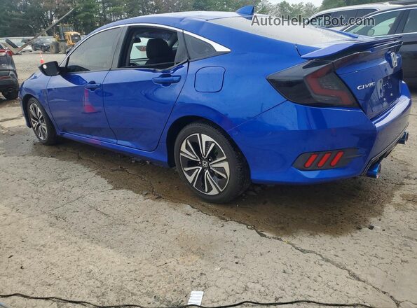 19XFC1F35JE201006 2018 HONDA CIVIC Синий Задняя левая четверть