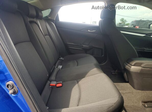 19XFC1F35JE201006 2018 HONDA CIVIC Синий Вид задних сидений