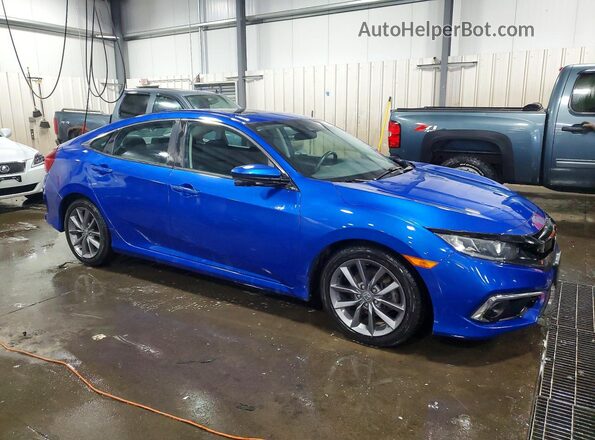 19XFC1F35KE005584 2019 HONDA CIVIC Blue წინა მარჯვენა