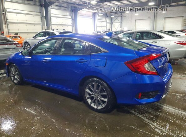 19XFC1F35KE005584 2019 HONDA CIVIC Blue უკანა მარცხენა
