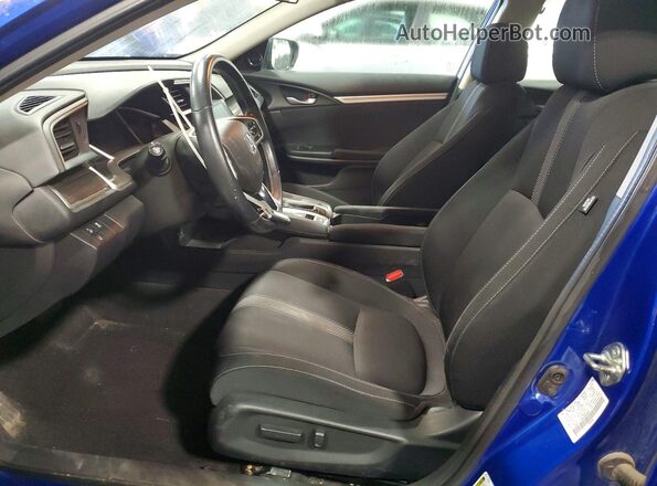 19XFC1F35KE005584 2019 HONDA CIVIC Blue წინა სალონის ხედი
