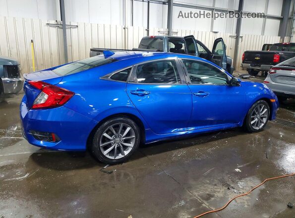 19XFC1F35KE005584 2019 HONDA CIVIC Blue უკანა მარჯვენა