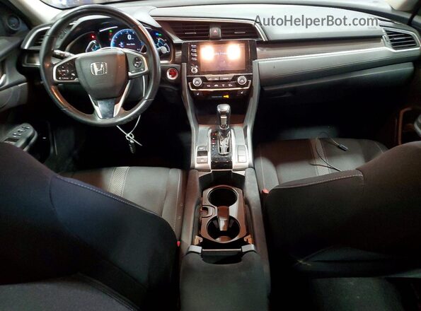 19XFC1F35KE005584 2019 HONDA CIVIC Blue წინა პანელის ხედი