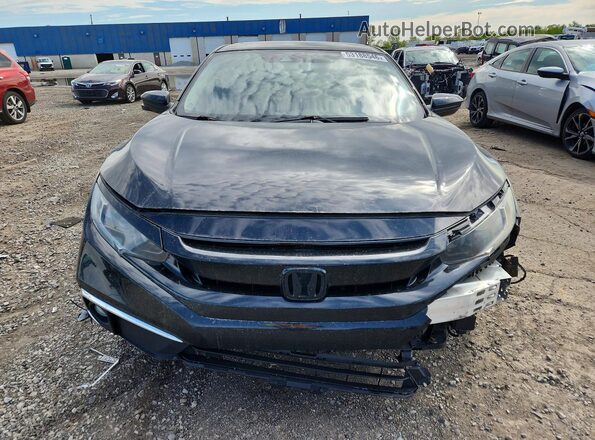19XFC1F35KE018304 2019 HONDA CIVIC Black Դիմացի տեսք