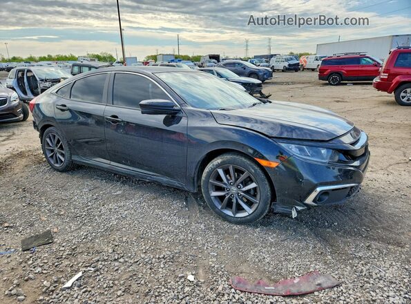 19XFC1F35KE018304 2019 HONDA CIVIC Black Առջևի աջ