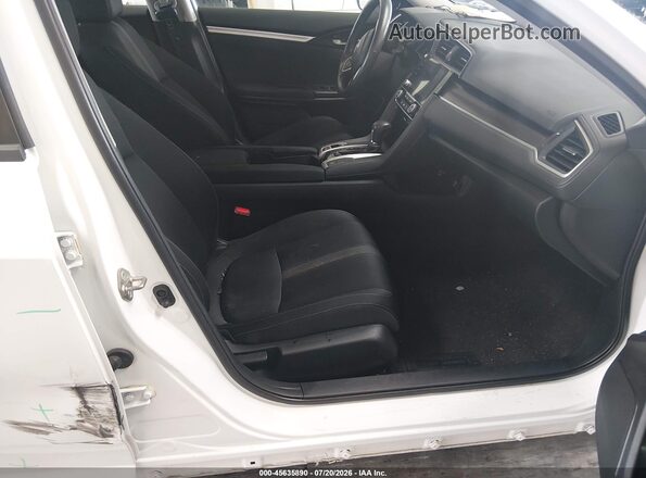 19XFC1F35KE018707 2019 HONDA CIVIC White Սալոնի դիմացի տեսք