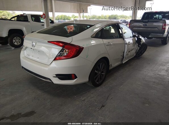 19XFC1F35KE018707 2019 HONDA CIVIC White Հետևի աջ