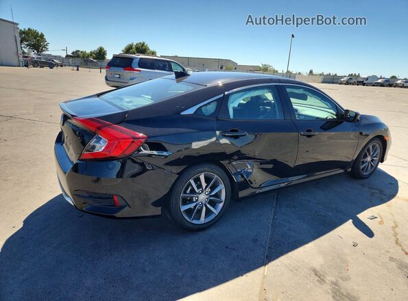 19XFC1F35KE212914 2019 HONDA CIVIC Black Trasero derecho