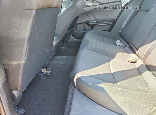 19XFC1F35KE212914 2019 HONDA CIVIC Black Vista de los asientos traseros