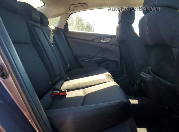 19XFC1F35LE212929 2020 HONDA CIVIC Gray უკანა სავარძლების ხედი