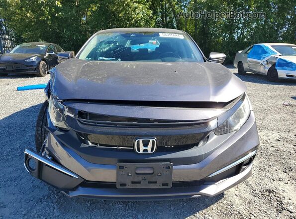 19XFC1F35LE212929 2020 HONDA CIVIC Gray წინა ხედი
