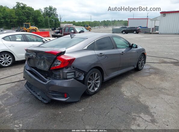 19XFC1F35LE213689 2020 HONDA CIVIC Gray უკანა მარჯვენა