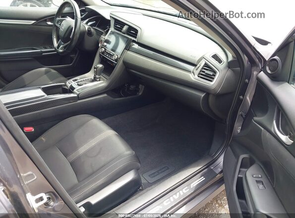 19XFC1F35LE213689 2020 HONDA CIVIC Gray წინა სალონის ხედი