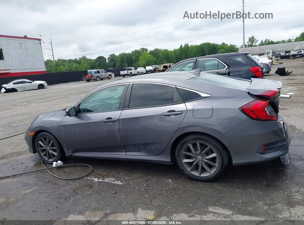 19XFC1F35LE213689 2020 HONDA CIVIC Gray სალონის 360-გრადუსიანი ხედი