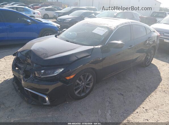 19XFC1F35LE221131 2020 HONDA CIVIC Black Передня ліва чверть