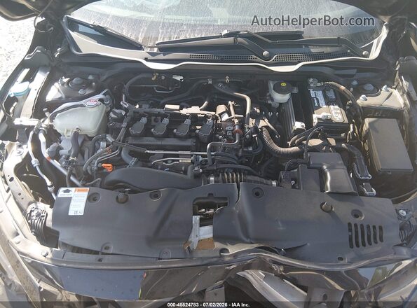 19XFC1F35LE221131 2020 HONDA CIVIC Black Вид ззаду