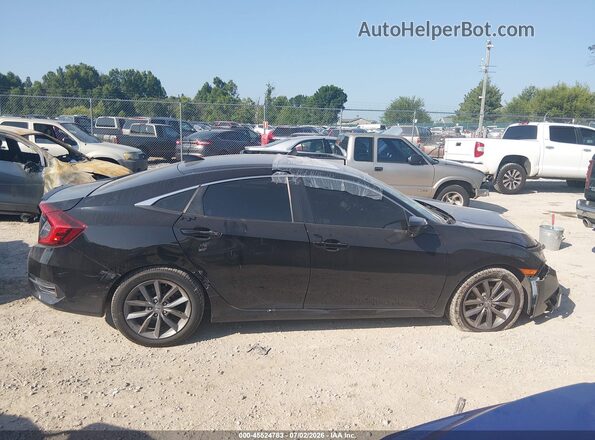 19XFC1F35LE221131 2020 HONDA CIVIC Black Вид задньої частини салону