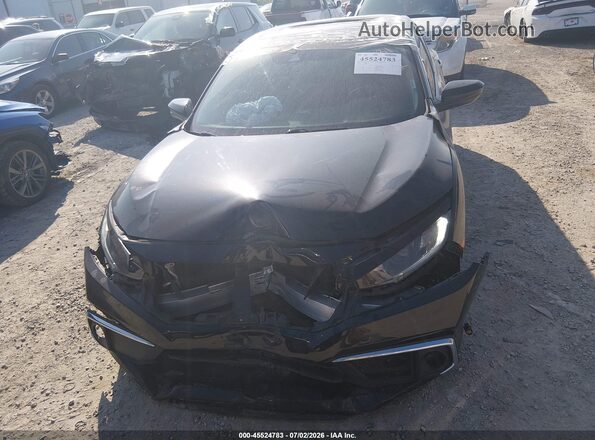 19XFC1F35LE221131 2020 HONDA CIVIC Black Вид щитка приладів