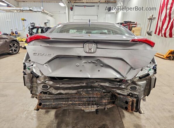 19XFC1F35ME006057 2021 HONDA CIVIC Silver უკანა ხედი