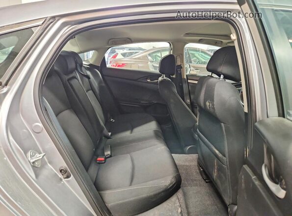 19XFC1F35ME006057 2021 HONDA CIVIC Silver უკანა სავარძლების ხედი