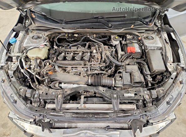 19XFC1F35ME006057 2021 HONDA CIVIC Silver უკანა სალონის ხედი