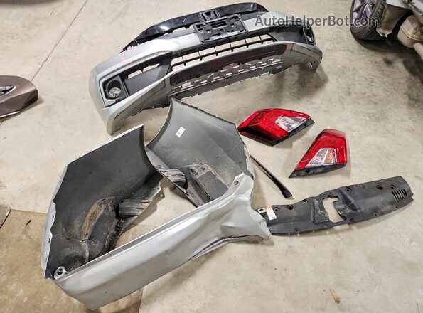 19XFC1F35ME006057 2021 HONDA CIVIC Silver ძრავის განყოფილების ხედი