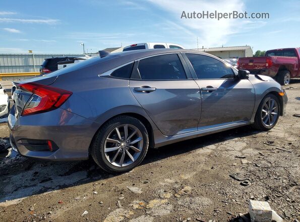 19XFC1F35ME007967 2021 HONDA CIVIC Gray Задня права чверть