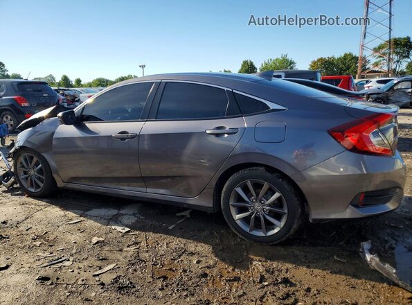 19XFC1F35ME007967 2021 HONDA CIVIC Gray Задня ліва чверть