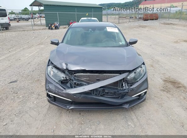 19XFC1F35ME207148 2021 HONDA CIVIC Gray Սալոնի հետևի տեսք