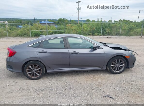 19XFC1F35ME207148 2021 HONDA CIVIC Gray Սալոնի 360 աստիճան տեսք