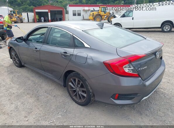 19XFC1F35ME207148 2021 HONDA CIVIC Gray Հետևի ձախ