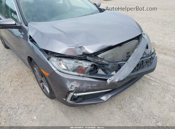19XFC1F35ME207148 2021 HONDA CIVIC Gray Դիմացի տեսք