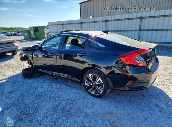 19XFC1F36GE002281 2016 HONDA CIVIC Black Հետևի ձախ