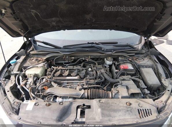 19XFC1F36GE029853 2016 HONDA CIVIC Black უკანა ხედი