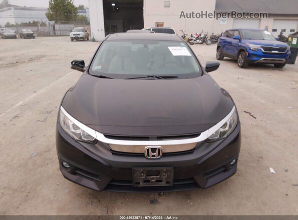 19XFC1F36GE029853 2016 HONDA CIVIC Black ხელსაწყოთა პანელის ხედი