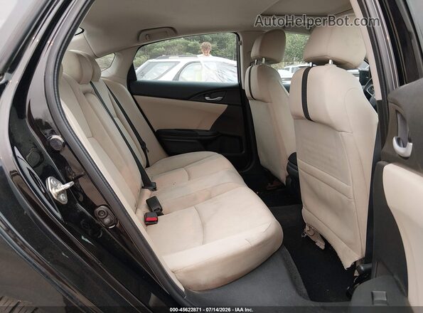 19XFC1F36GE029853 2016 HONDA CIVIC Black VIN კოდის სტიკერის ხედი