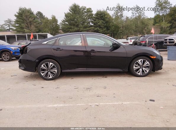 19XFC1F36GE029853 2016 HONDA CIVIC Black უკანა სალონის ხედი