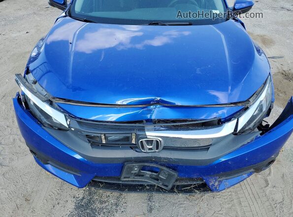 19XFC1F36GE040108 2016 HONDA CIVIC Синий Вид задней части салона