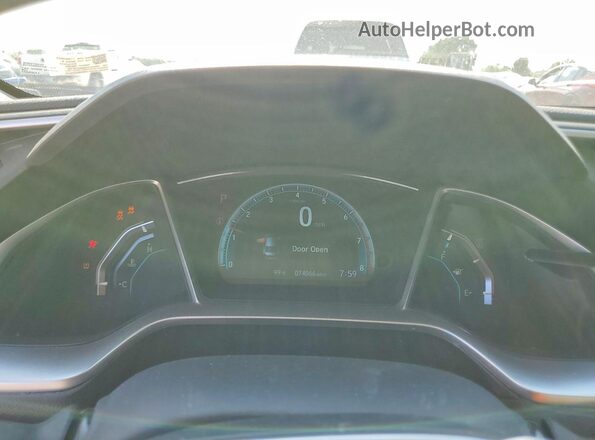 19XFC1F36GE040108 2016 HONDA CIVIC Синий Вид щитка приборов