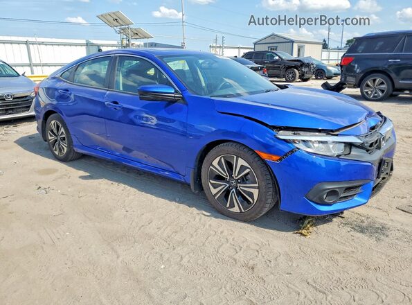 19XFC1F36GE040108 2016 HONDA CIVIC Синий Передняя правая четверть