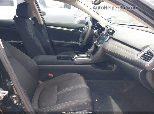 19XFC1F36GE045275 2016 HONDA CIVIC Black წინა სალონის ხედი